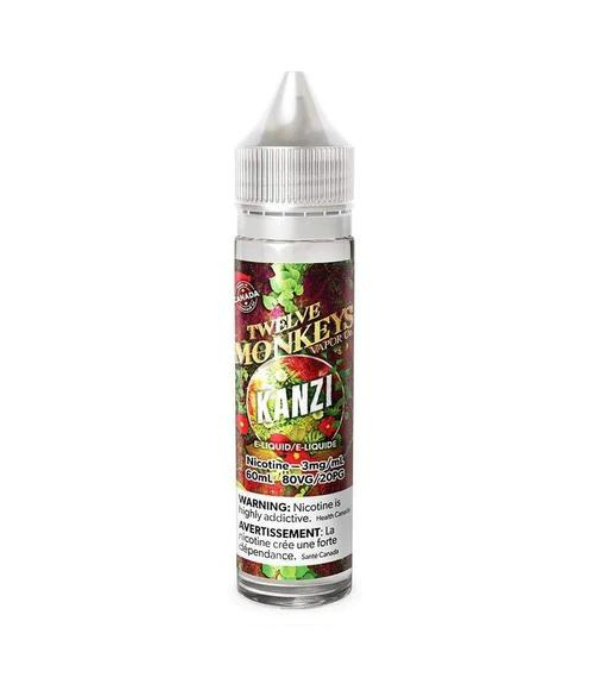 Kanzi 6mg Twelve Monkeys Freebase 60mL E-Liquid