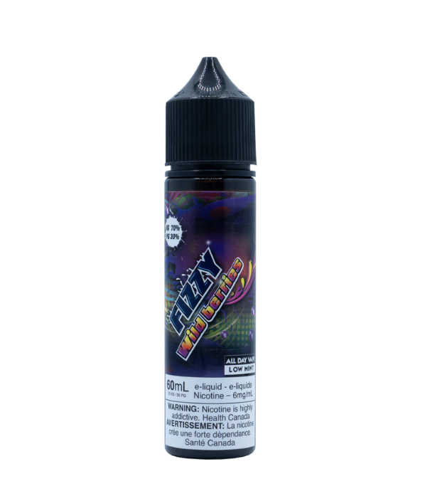 Wild Berries 6mg Fizzy Freebase 60mL E-Liquid
