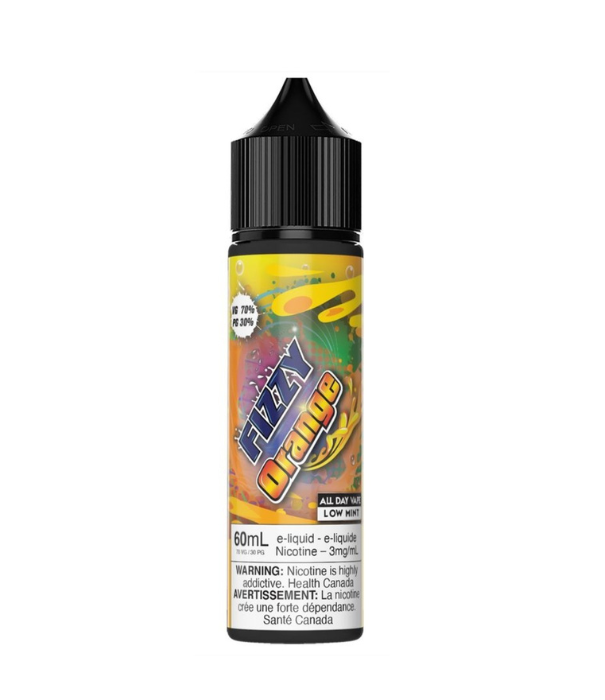 Orange 6mg Fizzy Freebase 60mL E-Liquid