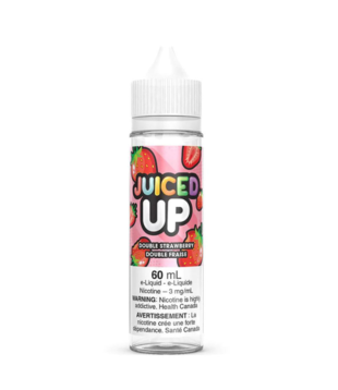 Double Strawberry 12mg Juiced Up Freebase 60mL E-Liquid