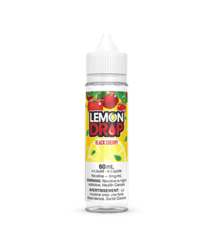 Black Cherry 0mg Lemon Drop Freebase 60mL E-Liquid