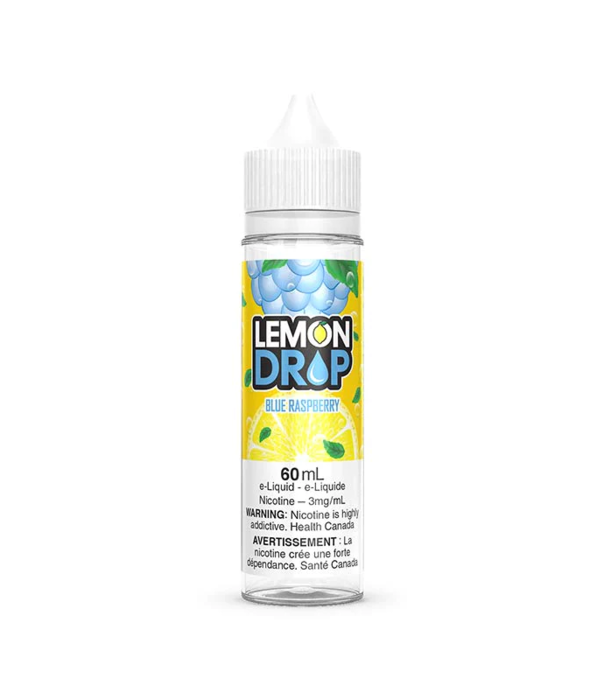 Blue Raspberry 0mg Lemon Drop Freebase 60mL E-Liquid