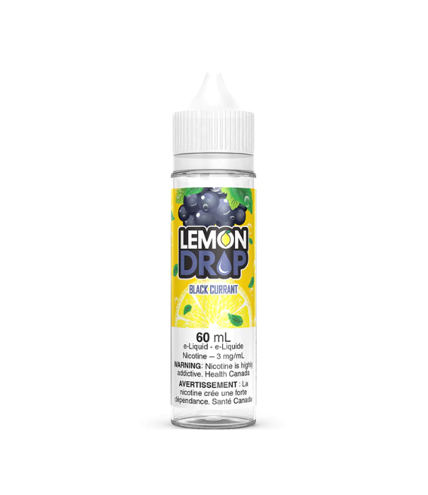 Black Currant 3mg Lemon Drop Freebase 60mL E-Liquid
