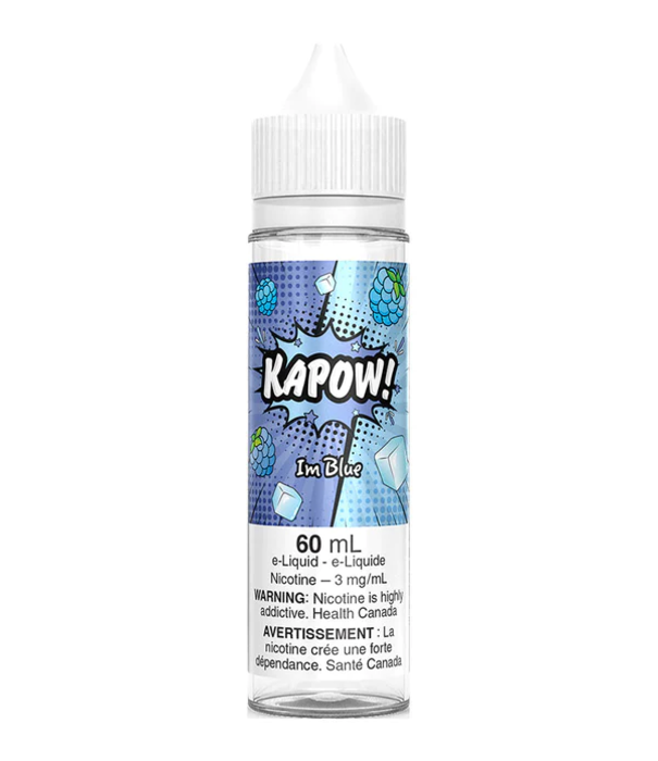 I’m Blue 3mg Kapow Freebase 60mL E-Liquid