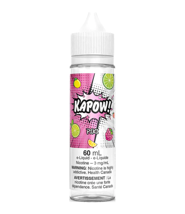 Pixi 3mg Kapow Freebase 60mL E-Liquid