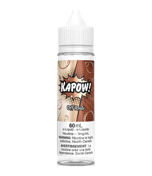 Off Route 12mg Kapow Freebase 60mL E-Liquid