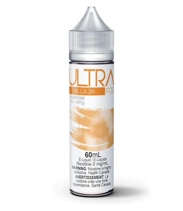 Nilla Sin 0mg Ultra Fog Freebase 60ml E-Liquid