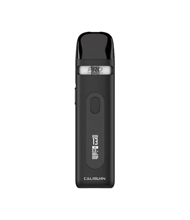 Matte Black Uwell Caliburn X Pod Kit