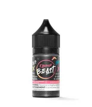 Str8 Up Strawberry Banana ice 20mg   Flavour Beast Nic Salt Vape Juice comes in convenient 30mL bottles, featuring a balanced 40VG/60PG blend designed to deliver smooth and flavorful clouds with every puff. Perfectly crafted for ultra-low wattage and pod-