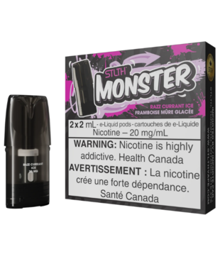 Razz Currant Ice STLTH Monster Pod Pack