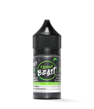 Gusto Green Apple 10mg  Flavour Beast Nic Salts 30ml E-Liquid
