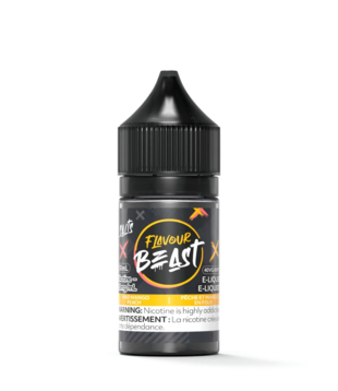 Mad Mango Peach 10mg  Flavour Beast Nic Salts 30ml E-Liquid