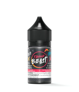 Ragin’ Razz Mango Iced 10mg  Flavour Beast Nic Salts 30ml E-Liquid