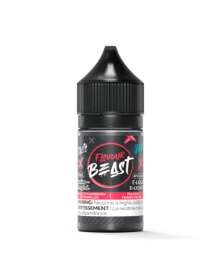 Savage Strawberry Watermelon Iced 10mg Flavour Beast Nic Salts 30ml E-Liquid
