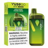 Green Apple (Apple Sour) 20mg Vuse Go 8000 Rechargeable Disposable