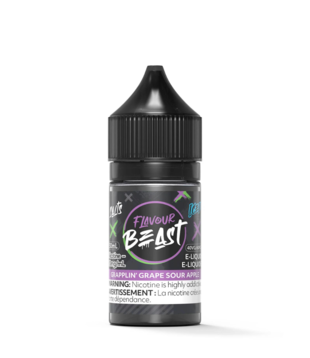 Graplin’ Grape Sour Apple Ice 10mg Flavour Beast Nic Salt 30ml E-Liquid