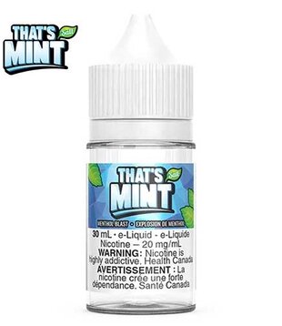 Menthol Blast 20mg That’s Mint Nic Salts 30ml E-Liquid