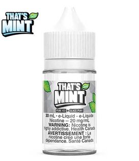 Pure Ice 20mg That’s Mint Nic Salts 30ml E-Liquid