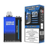 Blue Razz Rocky Vapor Ox Bar M20K Rechargeable Disposable