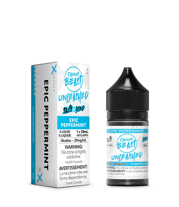 Flavour Beast Epic Peppermint Ice 20mg Flavour Beast Unleashed Nic Salt 30ml E-Liquid
