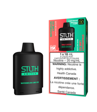 Watermelon Lime Ice / Strawberry Lime Ice STLTH Switch 15000 Disposable Vape Pod