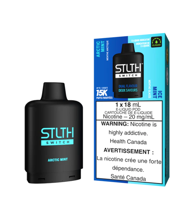 STLTH Arctic Mint / Ice Mint STLTH Switch 15000 Disposable Vape Pod