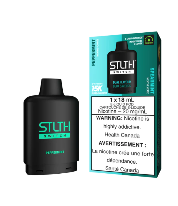 STLTH Peppermint / Spearmint STLTH Switch 15000 Disposable Vape Pod