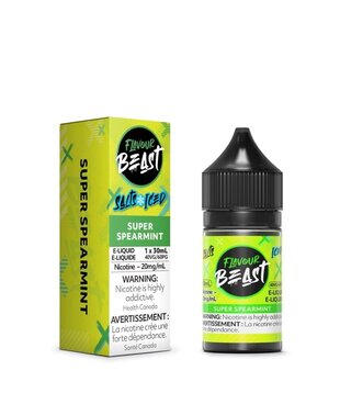 Super Spearmint Ice 20mg Flavour Beast Nic Salt  30ml E-Liquid