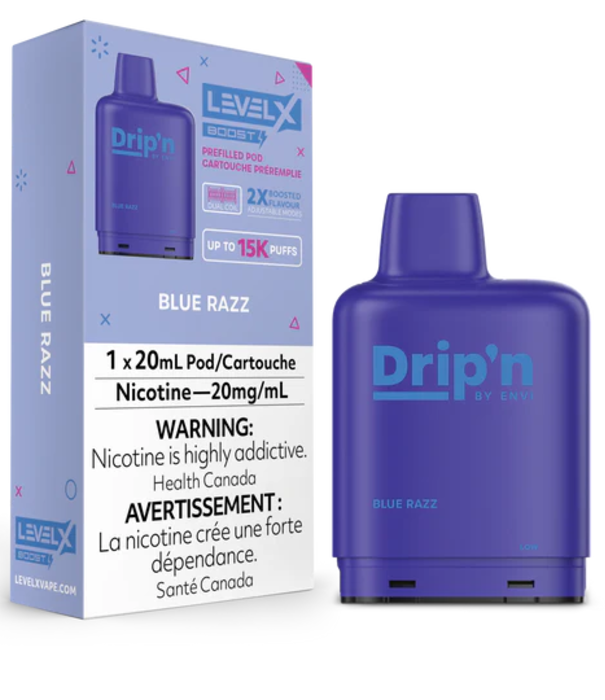 Drip'n Blue Razz Drip’N Level X Boost G2 25000 Disposable Vape Pod