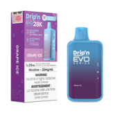 Grape Ice Envi Drip’N EVO 28000 Rechargeable Disposable