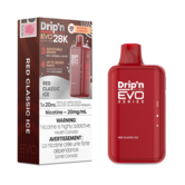 Red Classic Ice Envi Drip’N EVO 28000 Rechargeable Disposable