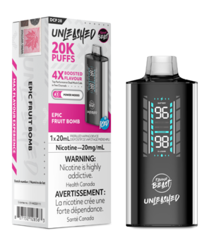 Epic Fruit Bomb Ice Flavour Beast Unleashed 20000 Rechargeable Disposable