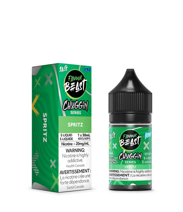 Flavour Beast Spritz Iced 20mg Flavour Beast Chuggin’ Nic Salt 30ml E-Liquid