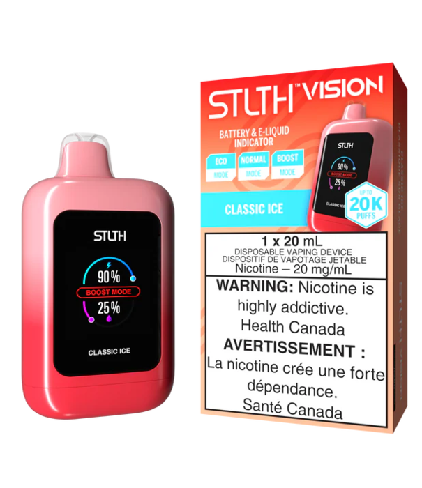 STLTH Classic Ice STLTH Vision 20000 Rechargeable Disposable