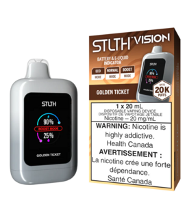 Golden Ticket STLTH Vision 20000 Rechargeable Disposable