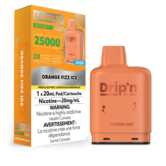 Orange Fizz Ice Drip’N Level X Boost G2 25000 Disposable Vape Pod
