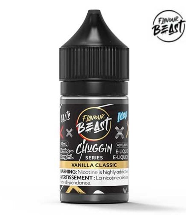 Flavour Beast Vanilla Classic Ice Flavour Beast Chuggin’ Nic Salt 30 ml E-liquid