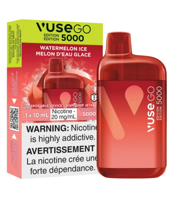Vuse Watermelon Ice 20mg Vuse Go 5000 Rechargeable Disposable