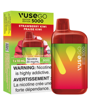 Strawberry Kiwi 20mg Vuse Go 5000 Rechargeable Diposable