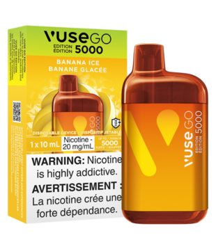 Banana Ice 20mg Vuse Go 5000 Rechargeable Disposable