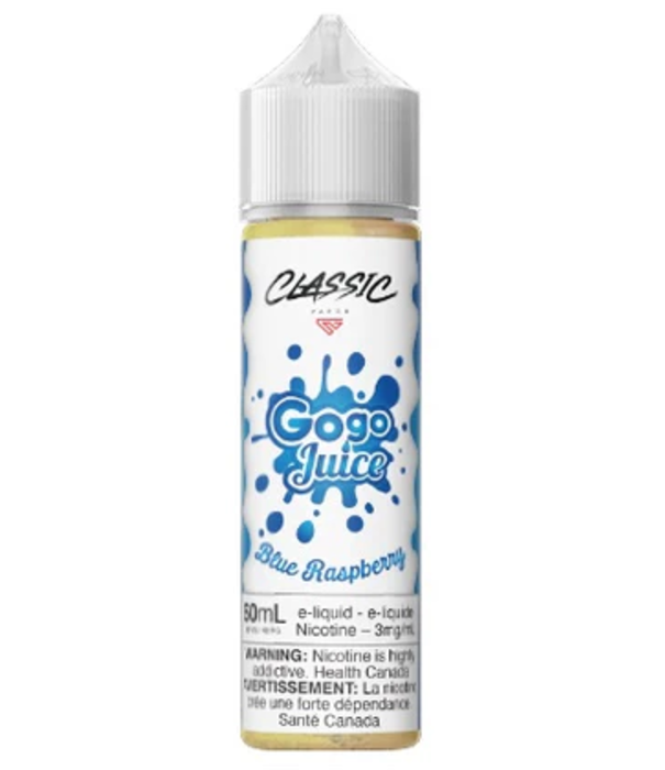 gogo Blue Raspberry 12mg GoGo 60ml Freebase E-liquid 60/40