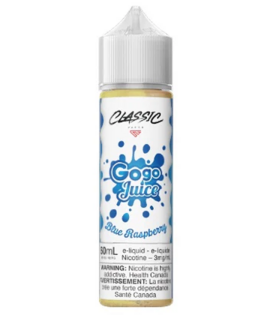 Blue Raspberry 0mg GoGo 60ml Freebase E-liquid 60/40