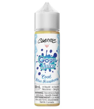 Cool Blue Raspberry 6mg GoGo 60ml Freebase E-liquid 60/40