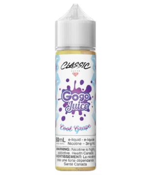Cool Grape 0mg GoGo 60ml Freebase E-liquid 60/40