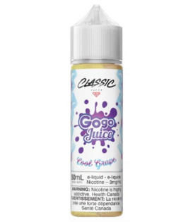 Cool Grape 3mg GoGo 60ml Freebase E-Liquid 60/40