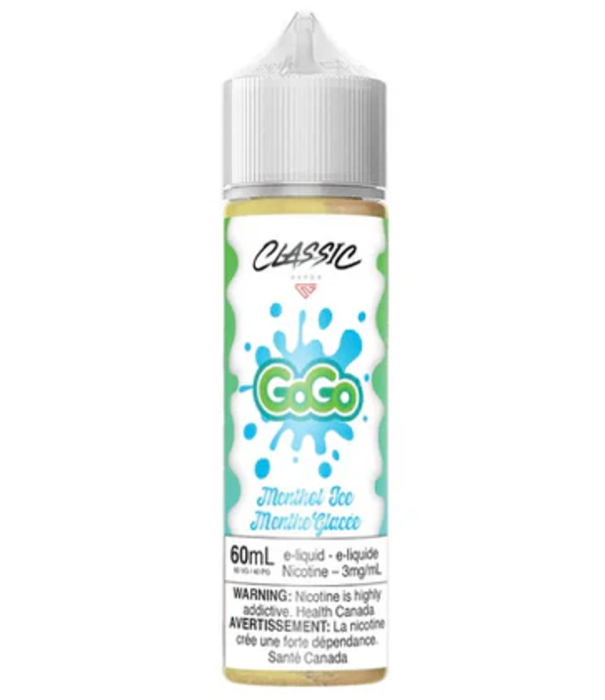 gogo Menthol Ice 12mg GoGo 60ml Freebase E-liquid 60/40