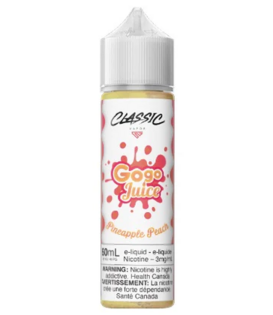 Pineapple Peach 12mg GoGo 60ml Freebase E-liquid 60/40