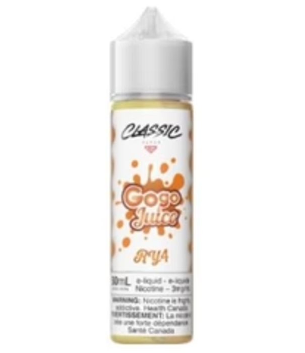 gogo RY4 Tobacco 12mg GoGo 60ml Freebase E-liquid 60/40