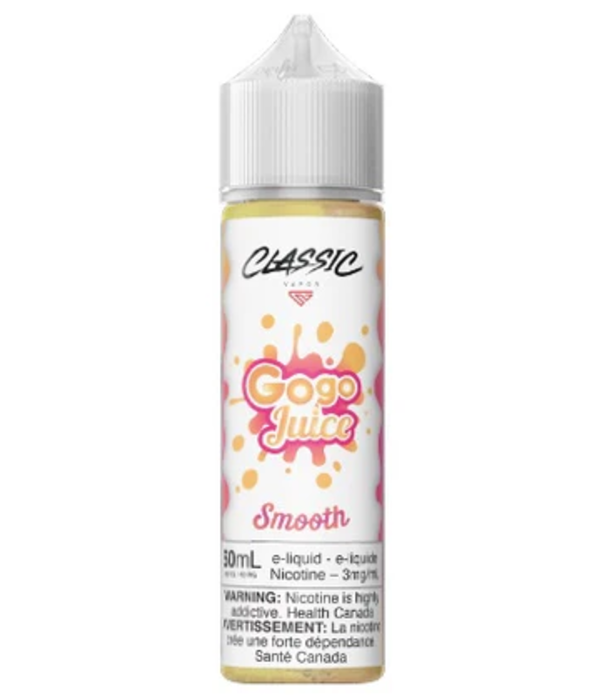 gogo Smooth Vanilla 12mg GoGo 60ml Freebase E-liquid 60/40