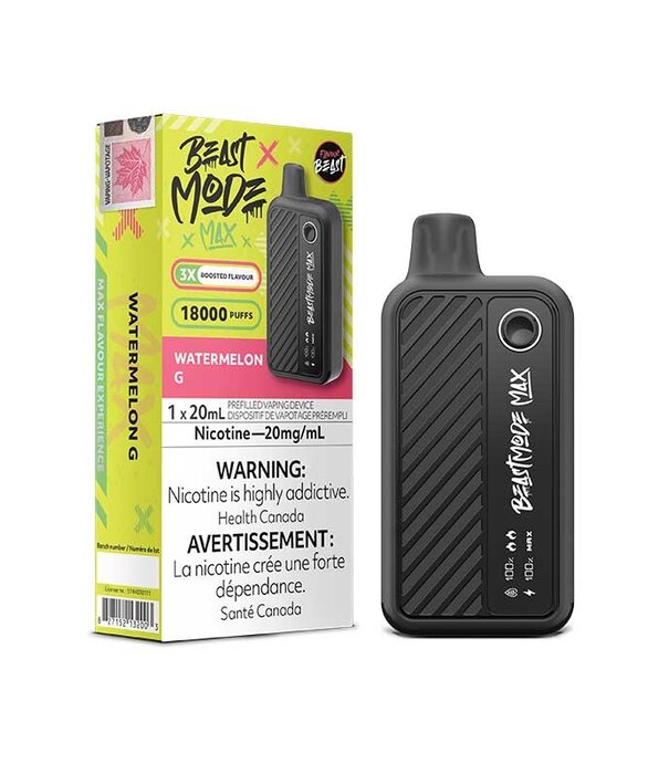 Flavour Beast Watermelon G Flavour Beast Beast Mode Max 18000 Rechargeable Disposable